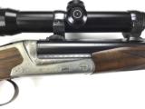 Heym Model 80 7x57R Double Rifle w/ Schmidt & Bender 11/4-4x - 10 of 25