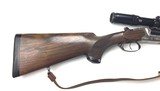 HEYM 80 B Double Rifle 7x57R w/ Schmidt & Bender Scope - 8 of 20