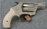 Smith & Wesson Model 36, .38 Spcl., Engraved Rev. - 1 of 3