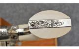 Colt SAA, .45 Colt, Engraved/Nickel/Ivory Grips - 5 of 7