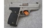 KAHR K40,
.40 S&W,
Stainless Carry Gun - 1 of 2