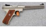 Ruger Mark II Target,
.22 LR.,
Stainless - 1 of 2
