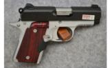 Kimber Micro 9 Crimson,
9x19mm,
Carry Pistol - 1 of 2