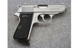 Walther Model PPK/S, .32 ACP., Stainless - 1 of 2