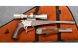 Thompson CenterContender,.35 Rem. w/.45 -.410 Ga. - 1 of 2