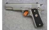 Colt MKIV Series 80 Government, .45 ACP., Stainless - 2 of 2