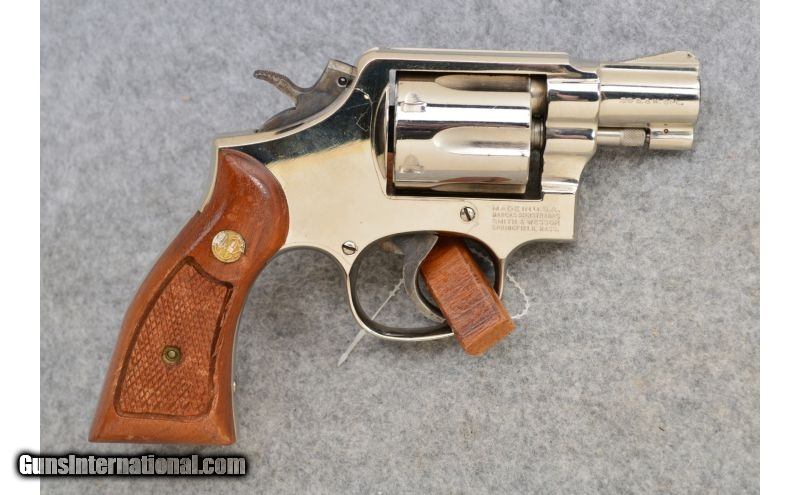 Smith & Wesson ~ Model 10-7 Nickel ~ .38 Spcl.