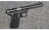 Ruger ~ MK III Target Model ~ .22 Long Rifle