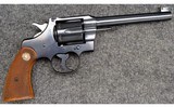 Colt ~ Officer's Model Target ~ .22 LR