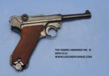 Mauser Banner Police rig., Model P.08, Caliber 9 mm, Serial Number 36XX y. Dated
- 1 of 13