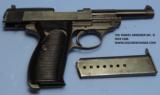 Walther (byf) Mauser made P-38, Stacked 44 plus Capture Papers, Caliber 9 mm - 6 of 9