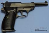 Walther (byf) Mauser made P-38, Stacked 44 plus Capture Papers, Caliber 9 mm - 4 of 9