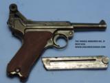 Mauser (S/42) P-08 Dated 1937, Caliber 9 mm - 4 of 7