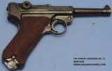 Mauser (S/42) P-08 Dated 1937, Caliber 9 mm - 2 of 7