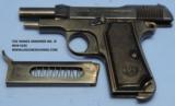 Beretta (Nazi Contract with Waffenamt) Model 1934, Caliber .380 - 3 of 7