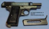 Beretta 1935 (Nazi) "Blank Slide," Caliber 32 ACP - 4 of 7
