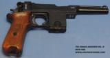 Pieper Bergman Bayard (Haerens Rustkammer) Model 1910/21, Caliber 9mm Bayard - 2 of 7