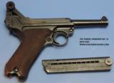Mauser P-08 (42) Dated 1939 with Capture Papers, Caliber 9 mm - 4 of 8