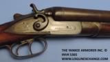 S.H. Harrington 12 Gauge Double Hammer Shotgun, Belgian proofed. - 3 of 5