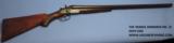 S.H. Harrington 12 Gauge Double Hammer Shotgun, Belgian proofed. - 2 of 5