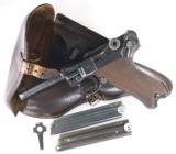 Mauser Luger (S/42) RIG Dated 1937. Ser. 40XX v. - 1 of 5