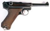 Mauser Luger P-08, "42 Coded" dated 1939, Ser. 81XX r. - 2 of 4