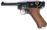 Mauser Luger P-08, "42 Coded" dated 1939, Ser. 81XX r. - 1 of 4