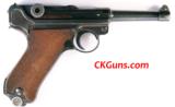 Mauser (Nazi Mauser Banner Polizie) P.08, Ser. 42XX x. Cal. 9mm.
- 3 of 4