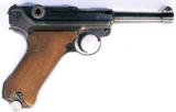 Mauser (Luger) P-08 Dated S/42, Ser. 77XX d.Matching Magazine Dated 1938 Cal. 9mm. - 2 of 4