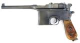 "Red 9" Mauser C-96 Military/Commercial, Cal 9mm Ser. 291XX. - 2 of 8