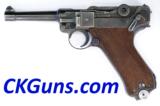 Mauser Banner Police P-08 Cal. 9 mm, Ser. 23XX u Dated 1942. - 1 of 5