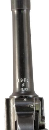 DWM Luger P-08, Cal. 9mm dated 1920.Ser. 19XXi. - 9 of 10