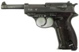 Walther P-38, (Mauser coded byf), Cal. 9mm, Ser. 13XX a. Dated 1942, Stacked. - 2 of 12