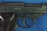 Walther (Nazi) P-38, (AC 44), Cal. 9mm, Ser. 55XX d. - 6 of 7