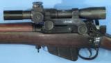 Enfield Sniper No.$ Mk 1.Cal. .303, Ser. A 44XX. - 6 of 8