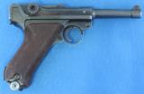 Mauser Banner Nazi Police P-08 Cal. 9 mm, Ser. 23XX u Dated 1942. - 2 of 7