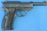 Walther Police P-38(Mauser Coded byf/44 stacked) Ser. 3105. - 2 of 7