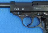 Walther Police P-38(Mauser Coded byf/44 stacked) Ser. 3105. - 5 of 7