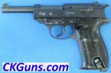 Walther Police P-38(Mauser Coded byf/44 stacked) Ser. 3105. - 1 of 7