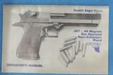 Magnum Research Desert Eagle, Brushed Chrome Cal. 357 Magnum, Ser. 21703 - 14 of 15