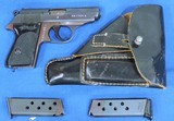 Walther PPK Wartime (Very Rare) Dural Frame Rig, Cal. 7.65, Ser. 362XXX k Mfg. 1942 - 6 of 8