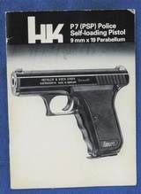 Heckler & Koch Mdl. P7, Cal. 9mm, Ser. 192XX, - 7 of 7