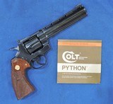 Colt Python, Cal. .357 mag. Ser. T359XX. Mfg. 1985. PRICE REDUCED - 6 of 6