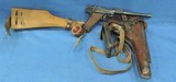 DWM Artillery P-08, Cal. 9mm, 32XX i Dated 1917, Complete Rig. - 17 of 17
