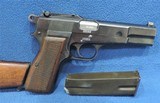 F.N. Browning (Pre War) Tangent Sight With Stock, P-35, Cal. 9 mm, Ser. 255XX. - 5 of 14