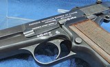 F.N. Browning (Pre War) Tangent Sight With Stock, P-35, Cal. 9 mm, Ser. 255XX. - 11 of 14
