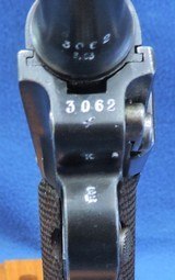 Erfurt (Luger) P-08, Cal. 9mm, Ser. 30XX f. Dated 1917. - 4 of 7