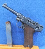 Erfurt (Luger) P-08, Cal. 9mm, Ser. 30XX f. Dated 1917. - 2 of 7