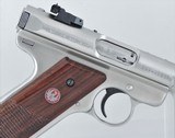 Ruger Mk III Stainless 6.8' Barrel Competition Target Model Ser. 227-42xxx - 6 of 17