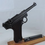 Mauser P-08, Coded
S/42, dated 1937 Cal. 9mm, Ser. 9397x - 2 of 10